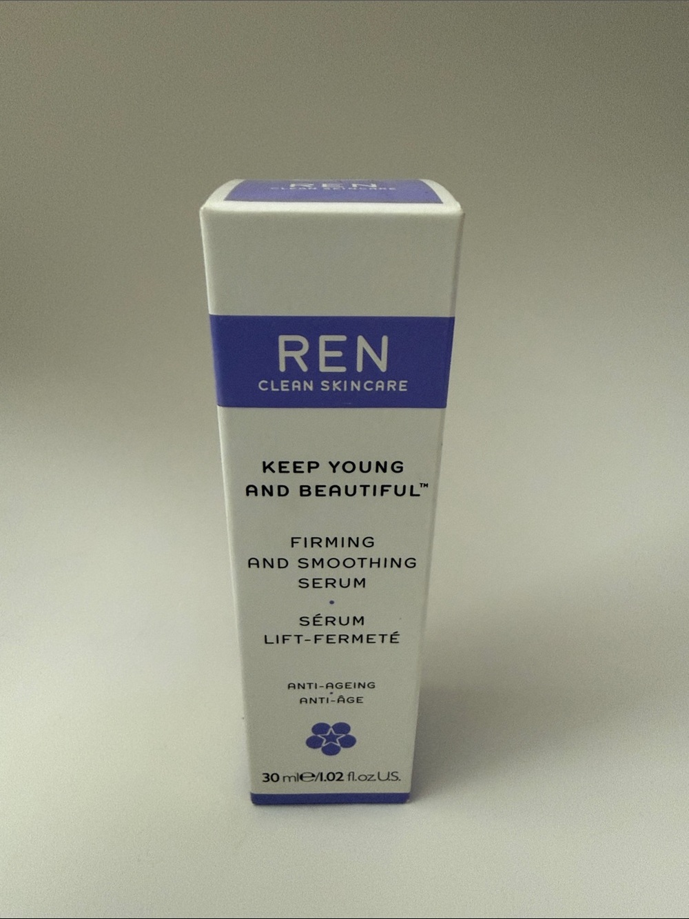 Ren Skincare Keep Young and Beautiful Firming & Smoothing Serum 1.02 Fl oz. NIB